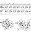 100 Piece Aluminum Flat Head Pull Rivet Nuts Set M6 Thread Size For Automotive, Aviation, Rail, Refrigeration, And Industrial Hardware Projects, Easy Fastening In Metal Plates And Tubing