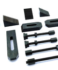 24 Piece Clamp Kit Set M6 For Rotary Tables Milling Tables Face Plates And Vertical Slides With 8 Mm T Slot Compatibility