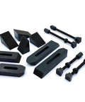 24 Piece Clamp Kit Set M6 For Rotary Tables Milling Tables Face Plates And Vertical Slides With 8 Mm T Slot Compatibility hardware