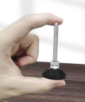 Furniture Leveling Feet 2 Pieces M6 Threaded Adjustable Levelers And Leg Extenders For Cabinets Sofas Tables And Chairs Raiser