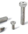 ✝️ SVHS-M6-30 NBK Hexagon Head Bolts - Ventilation Hole- 10 Vacuum Vented screws - Made in Japan, various sizes shown