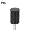 Experience reduced vibration and steadier performance with these M6 rubber mounts, 20x30mm cylindrical vibration isolators.