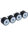 4 Pack M6 Rubber Mounts 6 X 18mm For Shock Absorber Vibration Damping In Cars Boats And Industrial Equipment Anti Vibration Silent Blocks