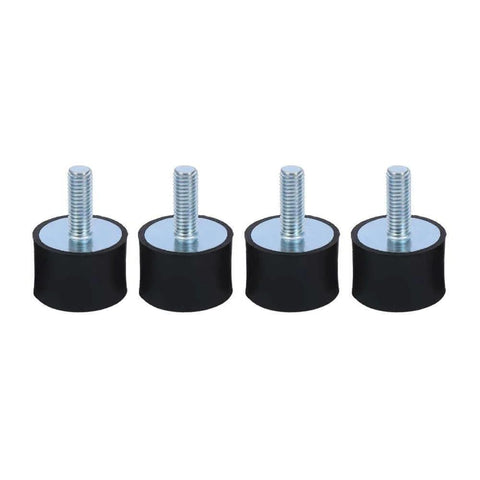 4 Pack M6 Rubber Mounts 6 X 18mm For Shock Absorber Vibration Damping In Cars Boats And Industrial Equipment Anti Vibration Silent Blocks