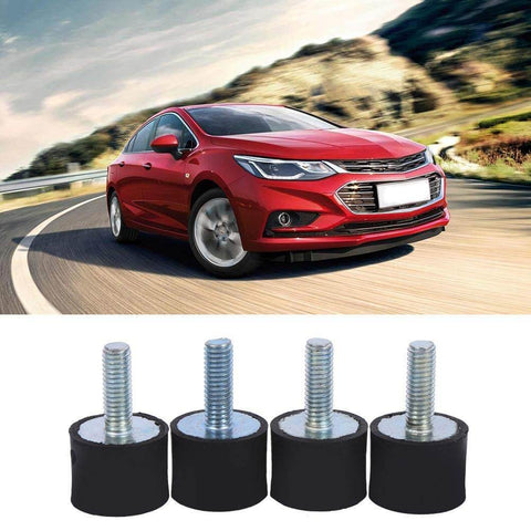 4 Pack M6 Rubber Mounts 6 X 18mm For Shock Absorber Vibration Damping In Cars Boats And Industrial Equipment Anti Vibration Silent Blocks