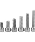 120 Pieces M6 Stainless Steel Hex Socket Head Bolts Screws Nuts Washers Assortment Kit For Home Office Appliances And General Fastening Projects