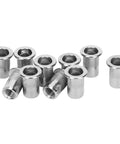 Bulk 50Pcs Blind Rivet Nuts Set M6 Stainless Steel Ribbed Nuts For Automotive Projects Elevators Switches Instruments And Furniture Hardware Accessories Glomora