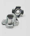 20 Pack M6 T-Nut Steel Insert Fasteners For Wood And Furniture, Easy Installation, Long Lasting, Strong, Secure Joints