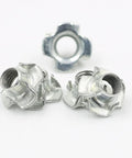 20 Pack M6 T-Nut Steel Insert Fasteners For Wood And Furniture, Easy Installation, Long Lasting, Strong, Secure Joints