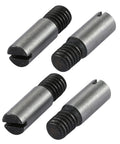 M6 External Thread Taper Pins 20mm Length 4 Pack Carbon Steel Slotted Drive Taper Pin For Fast Easy Assembly And Quick Removal In Hobbies