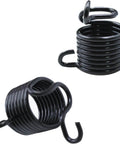 M696 Air Hammer Retainer Spring Set For 9505 Edge Series Replacement Chisel Springs, 2-piece durable black metal springs