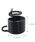 M696 Replacement Air Hammer Spring Quick Spring Retainer for Pneumatic Hammer M550DB and M668, black coil spring, dimensions 1.01in x 1.36in