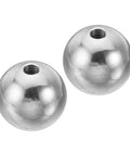 M6x25mm Ball Nut Knob Set 2 Pack In 304 Stainless Steel Round Blind Hole Screw Cap Covers for lighting and machinery