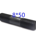 M8 Double Headed Screw Rod 50mm High Strength Steel Stud