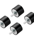 4 Pack M8 Rubber Isolator Mounts 40x30mm Anti Vibration Shock Absorbers With Studs And Nuts for machinery