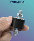 4 Pack M8 Anti Vibration Rubber Isolator Mounts 30x20mm Rubber Studs Cylindrical Vibration Absorbers For Diesel Engines
