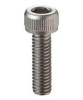 SNSL-M8-30-PN NBK Socket Head Cap Screw, SUS316L surface-hardening, Made in Japan, designed for smooth motion and stable alignment, front view.