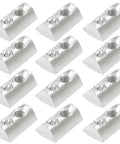 Beefed Up Heavy Duty Spring T Nuts For 4040 Aluminum Extrusion M8 8mm Roll In T Slot Nuts Carbon Steel With Nickel Plating 30 Pieces
