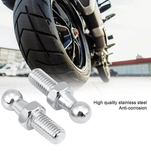 700Mm 5 M8 Ball Stud, Stainless Steel Ball Stud Bolt M8, 2 pcs for Gas Struts, Ball Ended Bonnet 8Mm, 10mm near motorcycle
