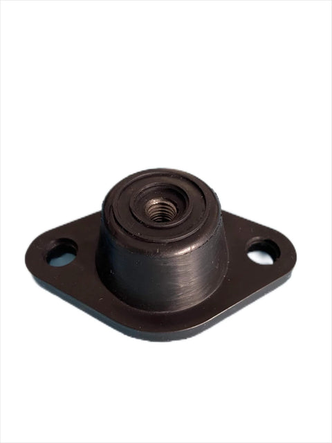 Dampen vibration and noise with this four piece M8 rubber in turret mounts set, featuring natural rubber with integral steel base and boss