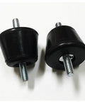 Anti Vibration Mounting Pads Set M8 Damping Silenblocks With Nuts And Washers For Mini Split Heat Pumps Water Pumps Air Compressors And Condensers Durable Rubber And Steel Construction Reduces Noise And Vibration For Safer Quieter Equipment