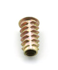 M8x25mm Furniture Screw-In Nut Set Zinc Alloy Bolts And Threaded Inserts With Hex Socket Drive For Wood Furniture