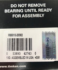 Smooth And Quiet Wheel Bearing M88010 package with barcode and assembly instructions for cars and trucks.