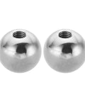 M8x25mm Ball Nut Knobs 2 Pack in 304 Stainless Steel Round Blind Hole Screw Cap Cover, suitable for various fixtures and decor.