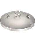 Round stainless steel cap with ring hook and two ball nut knobs, suitable for M8x25mm Ball Nut Knobs 2 Pack in 304 Stainless Steel applications.