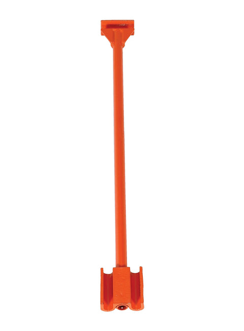 Machine Roller Handle With Turning Bar For Enhanced Maneuverability In Material Handling, 37.5 Inch Length, High Strength Annealed Ductile Iron