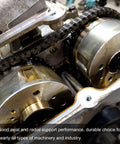 Image of machinery using Double Split Shaft Collar for a 20mm shaft with 40mm outer diameter and 12mm width in industrial setup.