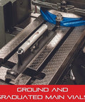 Grind-Ready Machinists Level With Ground And Graduated Main Vial For Quick Pro Shop Leveling In The Machine Shop Or Tool Room 8 Inch