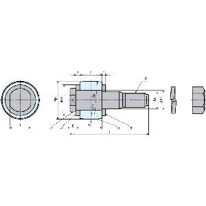 Made in Japan FCL-180 NBK Flexible Flanged Shaft Coupling - VXB Ball Bearings