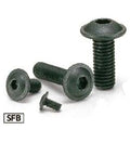 Made in Japan SFB-M5-25 NBK Socket Button Head Cap Screws with Flange Pack of 20 - VXB Ball Bearings
