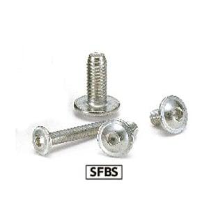 Made in Japan SFBS-M6-20 NBK Socket Button Head Cap Screws with Flange Pack of 20 - VXB Ball Bearings