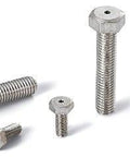 Made in Japan SVHS-M3-10 NBK Hexagon Head Bolts with Ventilation Hole- 10 Vacuum Vented screws - VXB Ball Bearings