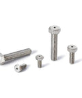 Made in Japan SVHS-M3-6 NBK Hexagon Head Bolts with Ventilation Hole- 10 Vacuum Vented screws - VXB Ball Bearings