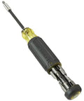 All-In-One Magnetic 14-In-1 Screwdriver Set With 13 Bits And One Quarter Inch Nut Driver, Adjustable Blade Length For Tight Spaces