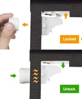 Keep curious kids safe with invisible magnetic cabinet locks that install quickly with 3M adhesive, include 2 keys and strong magnets