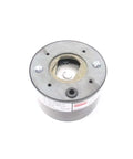 Compact 5X400A Magnetic Disc Brake for 115V AC systems, top view, showing mounting holes and central disc.