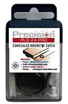 Package of Concealed Magnetic Door Catch Set Heavy Duty Super Quiet Close For Thick Doors Over Thirty Millimeters Slim Hidden Magnet System