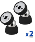 Powerful Magnetic Door Stopper Set Of 2 Stainless Steel Mini Door Stops With Heavy Duty Magnetism, Versatile Door Holders