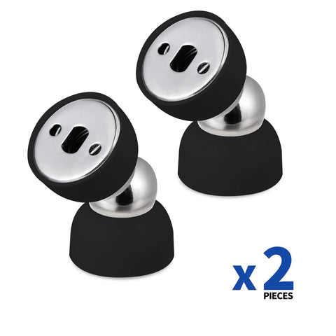 Powerful Magnetic Door Stopper Set Of 2 Stainless Steel Mini Door Stops With Heavy Duty Magnetism, Versatile Door Holders