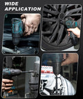 34-Piece Magnetic Impact Nut Driver Set With SAE and Metric Sizes in use on various automotive parts