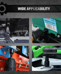 Using 20 Piece Magnetic Nut Driver Set With Metric And SAE Sizes for versatile fastening on various tools and equipment.