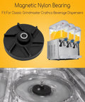 Magnetic Impeller With Nylon Bearings And Bearing Sleeve For Standard Fit Beverage Dispensers Compatible With D15-D355 Models