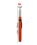 Extendable Magnetic Pick Up Tool Telescoping Magnet Stick With 2 To 20 Pound Lifting Capacity Durable Metal Body 8 lb Capacity