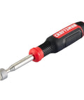 Reach tight spots effortlessly with this strong magnetic pickup tool, extending from 6.25 to 24 inches and lifting up to 2 pounds.