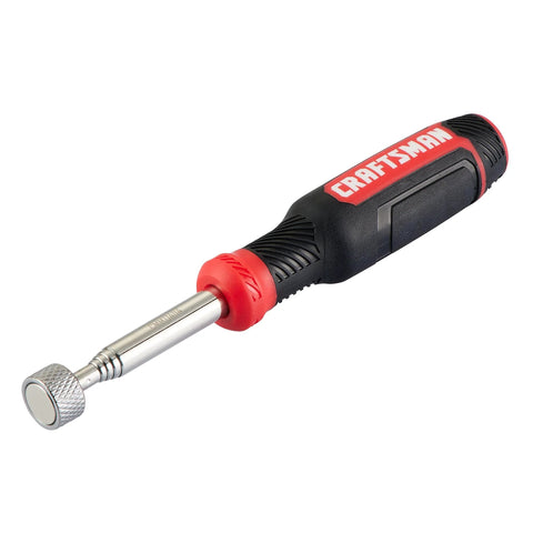 Reach tight spots effortlessly with this strong magnetic pickup tool, extending from 6.25 to 24 inches and lifting up to 2 pounds.
