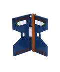 Hands Free Magnetic Post Level With Elastic Strap For Fence Posts Poles And More, Ideal For Installing Posts On Metal Surfaces Using Built In Magnetic Strips, Century Drill And Tool